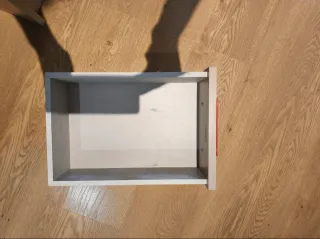 Scrivania per bambini Mesa in legno beige e rosso