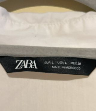 Camisa Zara Talla L