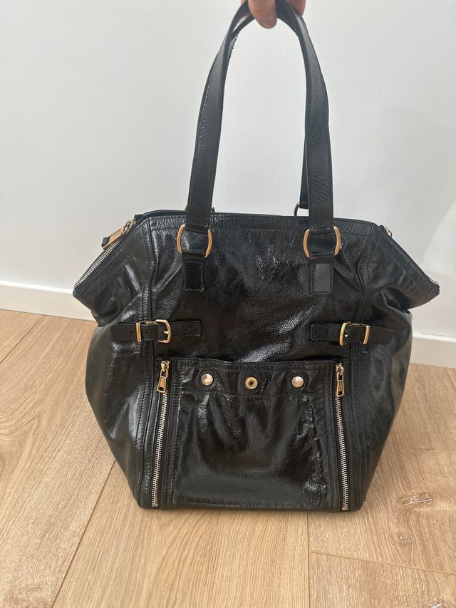 Bolso YSL Vintage Negro Charol