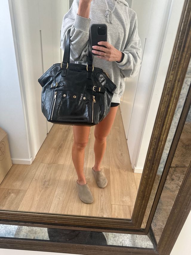 Bolso YSL Vintage Negro Charol