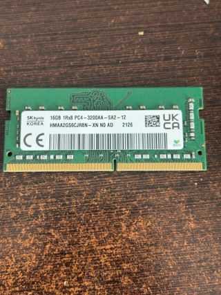 SK hynix 16GB DDR4 SO-DIMM PC4-3200AA