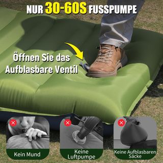 Colchoneta inflable camping Myxstop