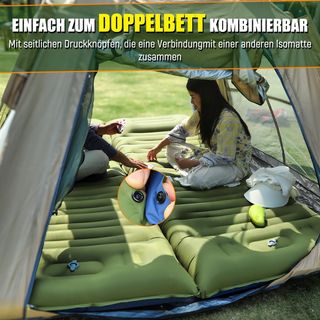 Colchoneta inflable camping Myxstop