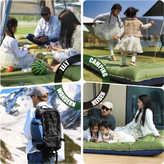 Colchoneta inflable camping Myxstop