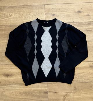 Maglione H&M Uomo Taglia M Argyle