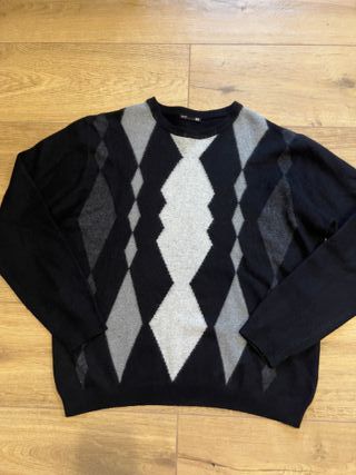 Maglione H&M Uomo Taglia M Argyle