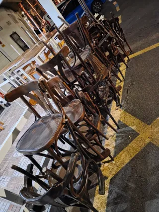 Sedie e tavoli da bar/ristorante