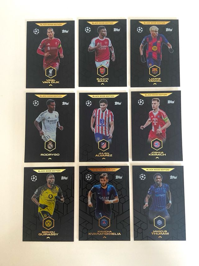SET COMPLETO BLACK EDGE MATCH ATTAX 2025/2026