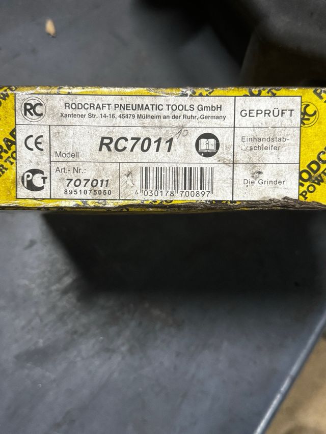 Mini amoladora neumática Rodcraft