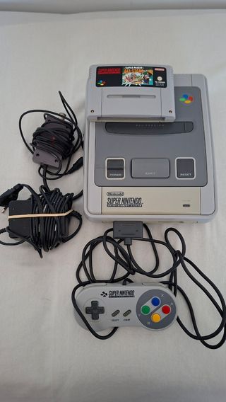 Super Nintendo + Super Mario All Stars