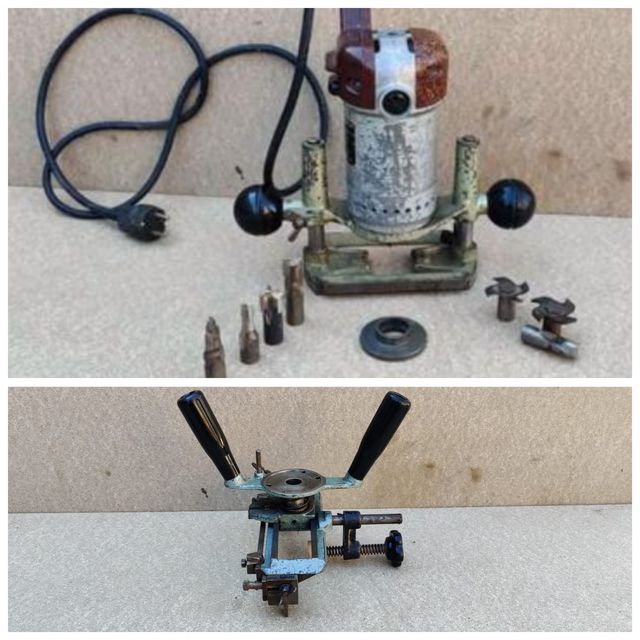 Fresadora Striffler con accesorios