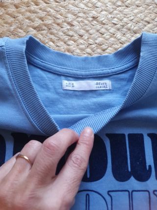 Sudadera mujer azul Amour