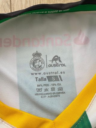 Camiseta Racing Santander Austral Verde/Blanca