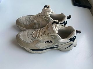 Zapatillas Fila Skipper Beige/Blanco