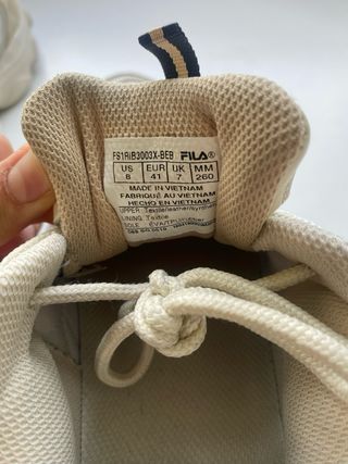 Zapatillas Fila Skipper Beige/Blanco