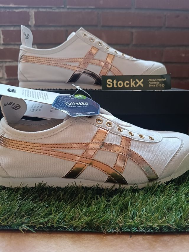 Onitsuka Tiger Oro y Blanco
