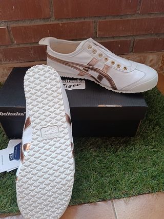 Onitsuka Tiger Oro y Blanco