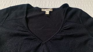 Jersey Mango Negro Satinado Talla XS