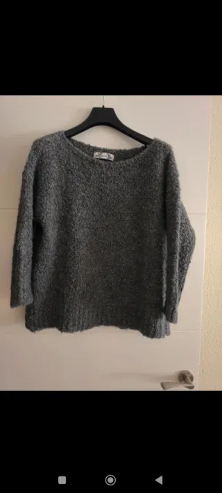 Jersey AC/25 gris oversize T L
