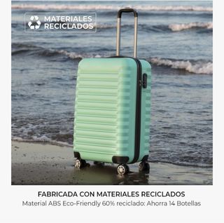 Maletas grande verde