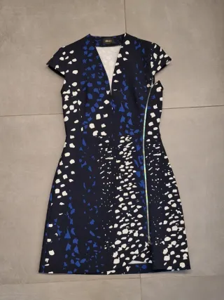 Vestito Liu Jo fantasia blu e bianco