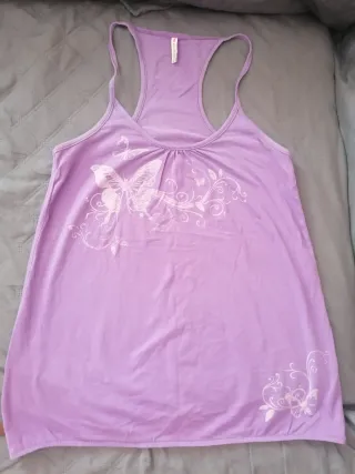 Camiseta tirantes mariposas