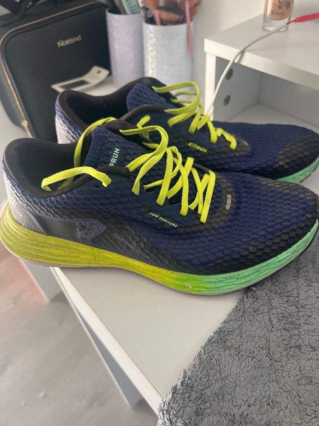 Zapatillas de correr KIPRUN azules talla 44