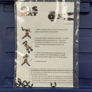 Herramienta Fontanería  Prensado Manual DISMAT