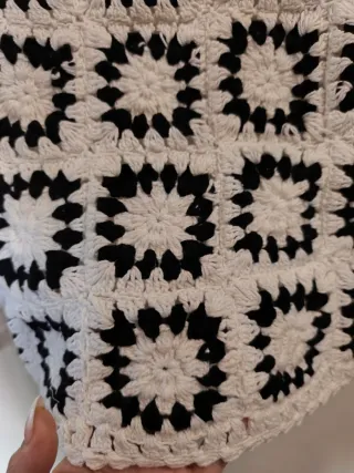 Camisa Stradivarius manga 3/4 crochet
