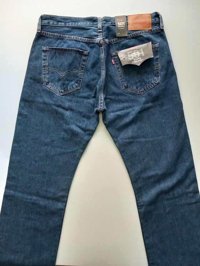 Pantalón Vaquero Levi's 501 Original Azul