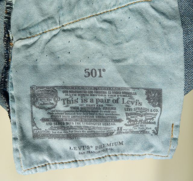 Pantalón Vaquero Levi's 501 Original Azul