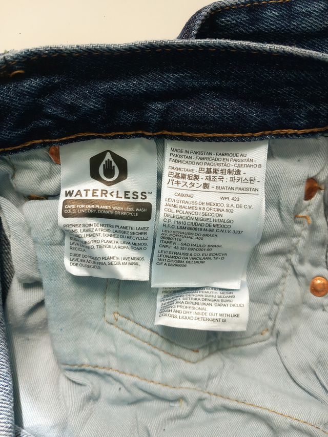 Pantalón Vaquero Levi's 501 Original Azul