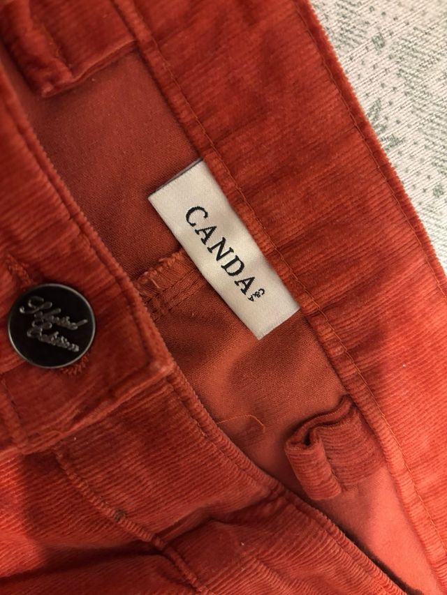 Pantalones de pana mujer