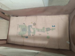 Parque cuna bebé  de regalo + colchón