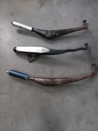 Tubo de escape Derbi Variant