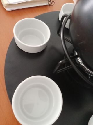 Set Fondue Negro con Accesorios