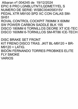 Specialized Epic 8 Pro Ed. Limitada. impecable 