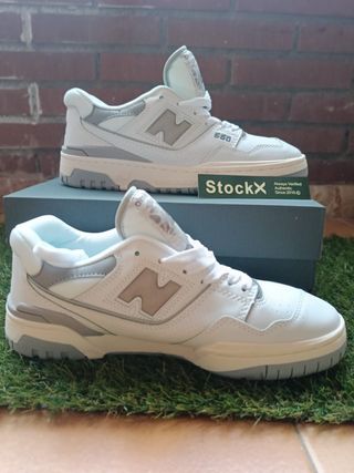 New Balance 550 Blanco Gris Exclusivas