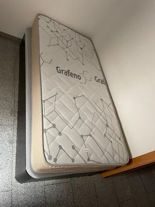 Canapé abatible con colchónes Viscoelastica