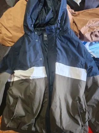 Cazadora negra Primark hombre