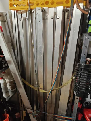 Estructura triangular para placas solares