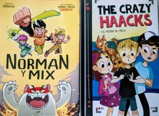 8 AÑOS Y + NORMAN Y MIX(CÓMIC)/THE CRAZY HAACKS