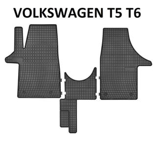 Volkswagen T5 T6 Alfombras Goma alfombrillas