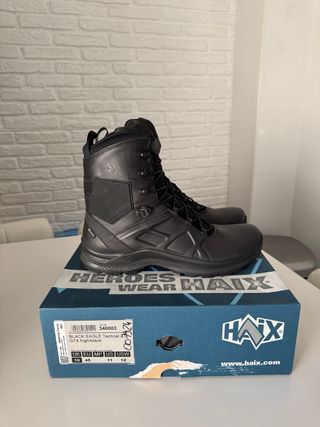 45 Botas Haix Black Eagle Tactical 2.0 Goretex 