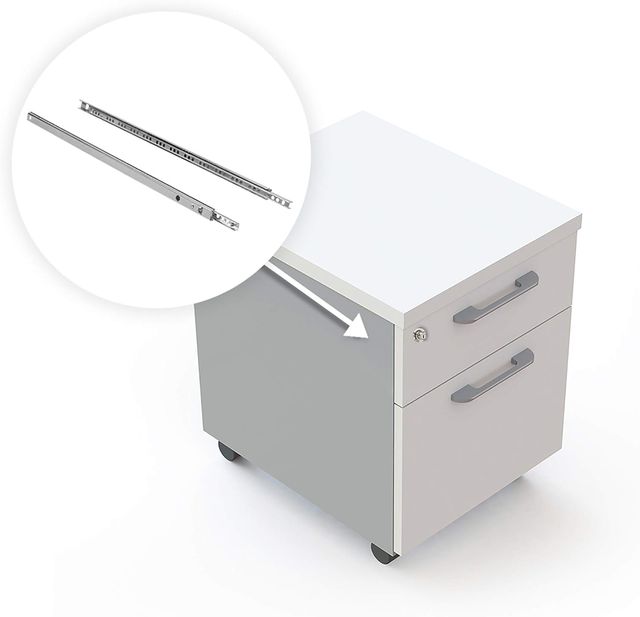 8 Guías Laterales para Cajones EMUCA