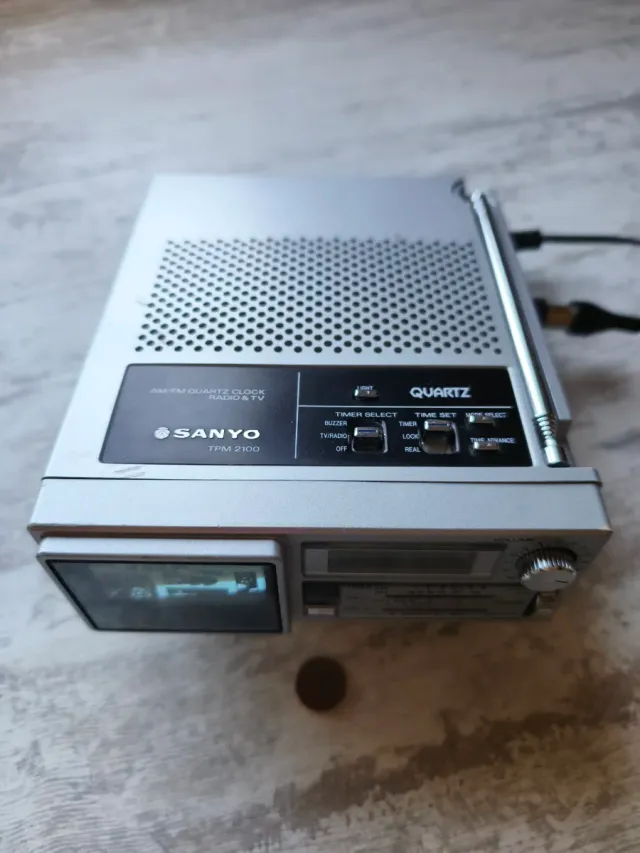 Radio Sanyo Mini TV senza audio