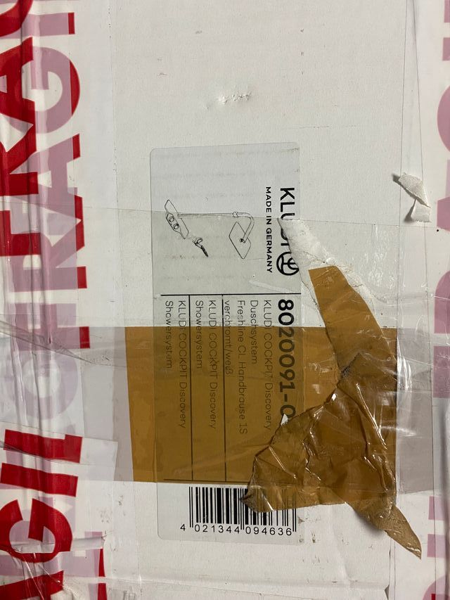 Ducha kludi cockpit discovery