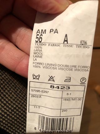 Americana Pedro del Hierro Talla 56 Nueva
