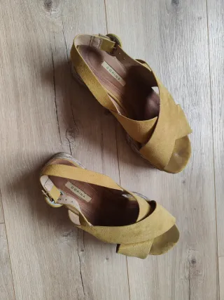 Sandalias Corina verde oliva