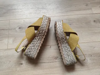 Sandalias Corina verde oliva